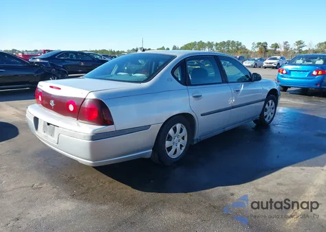 2001 Chevrolet Impala from USA, damaged, VIN 2G1WF55E419347471